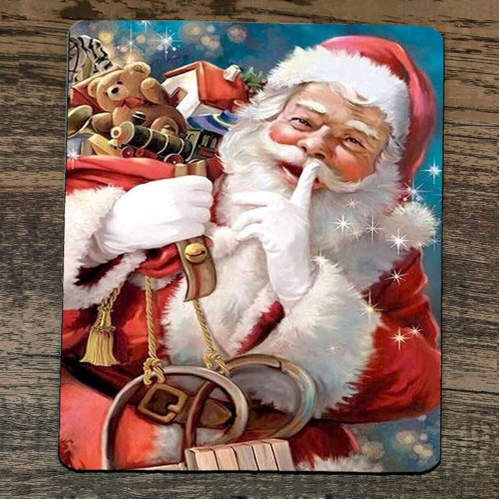 Mouse Pad Santa Clause Saint Nick #3 Xmas‎ Christmas